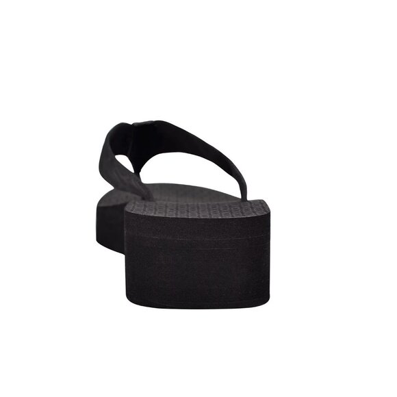 Calvin Klein Womens Meena Logo Platform Flip Flops Black Size 8 MSRP $39 - Picture 4 of 5